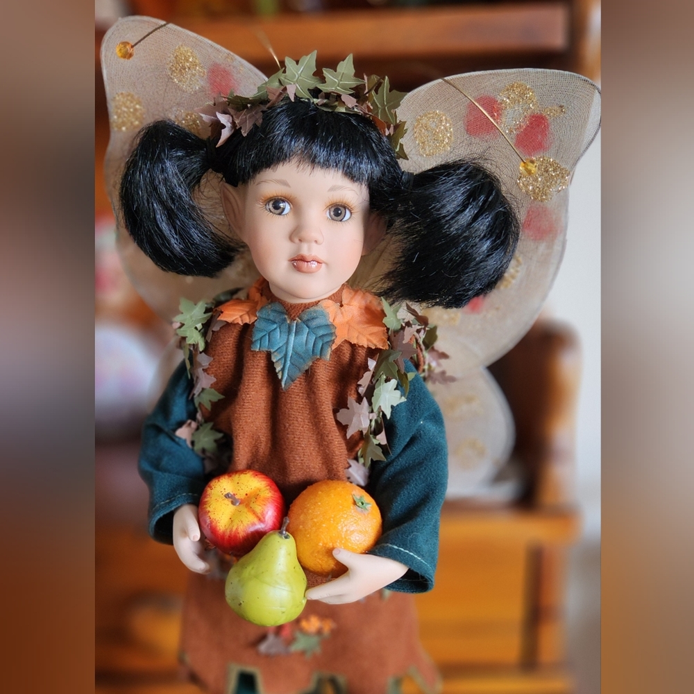 Paradise Galleries Treasury Collection Porcelain Fairy Doll